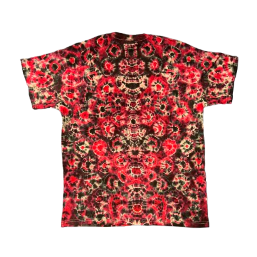 Hand-Dyed Tie Dye T-Shirt, Size L (FEL06)