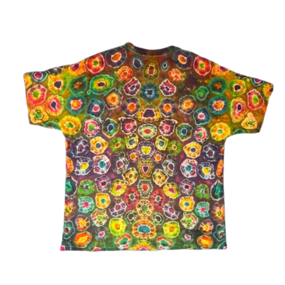 Hand-Dyed Tie Dye T-Shirt, Size XL (FEX08)