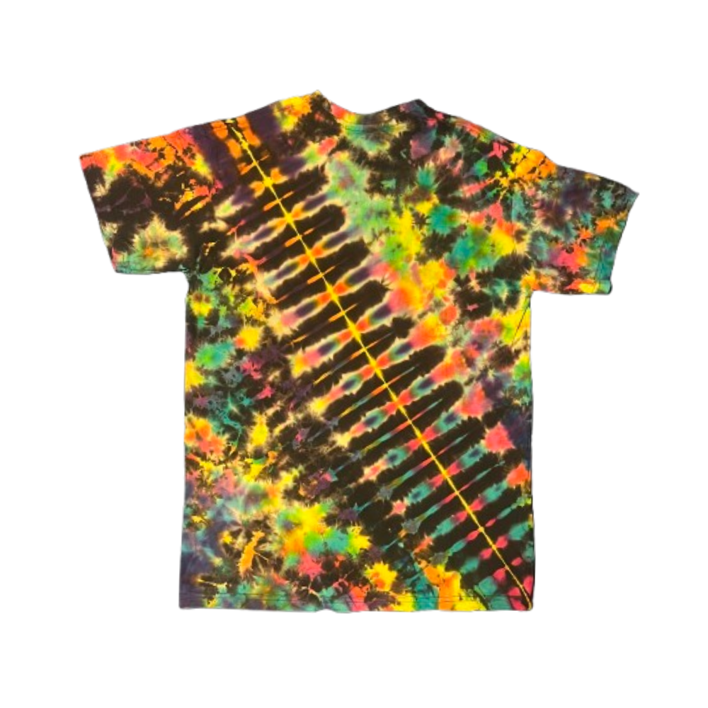 Hand-Dyed Tie Dye T-Shirt, Size S (FES1)