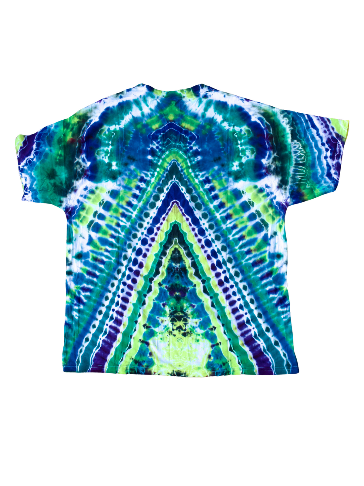 Hand-Dyed Tie Dye T-Shirt, Size XL (A203)