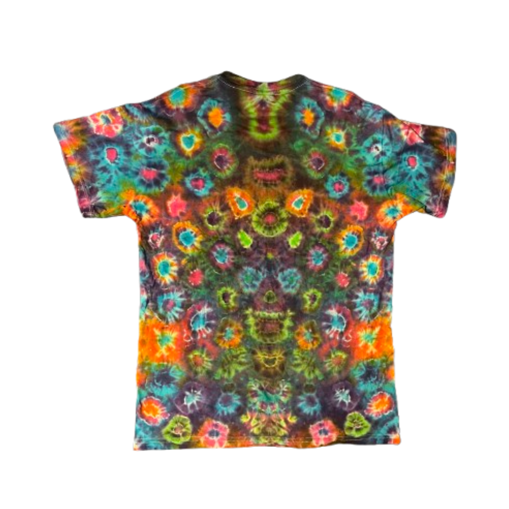 Hand-Dyed Tie Dye T-Shirt, Size M (FEM04)