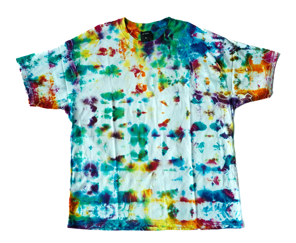 Hand-Dyed Tie Dye T-Shirt, Size XL (OCXL07)