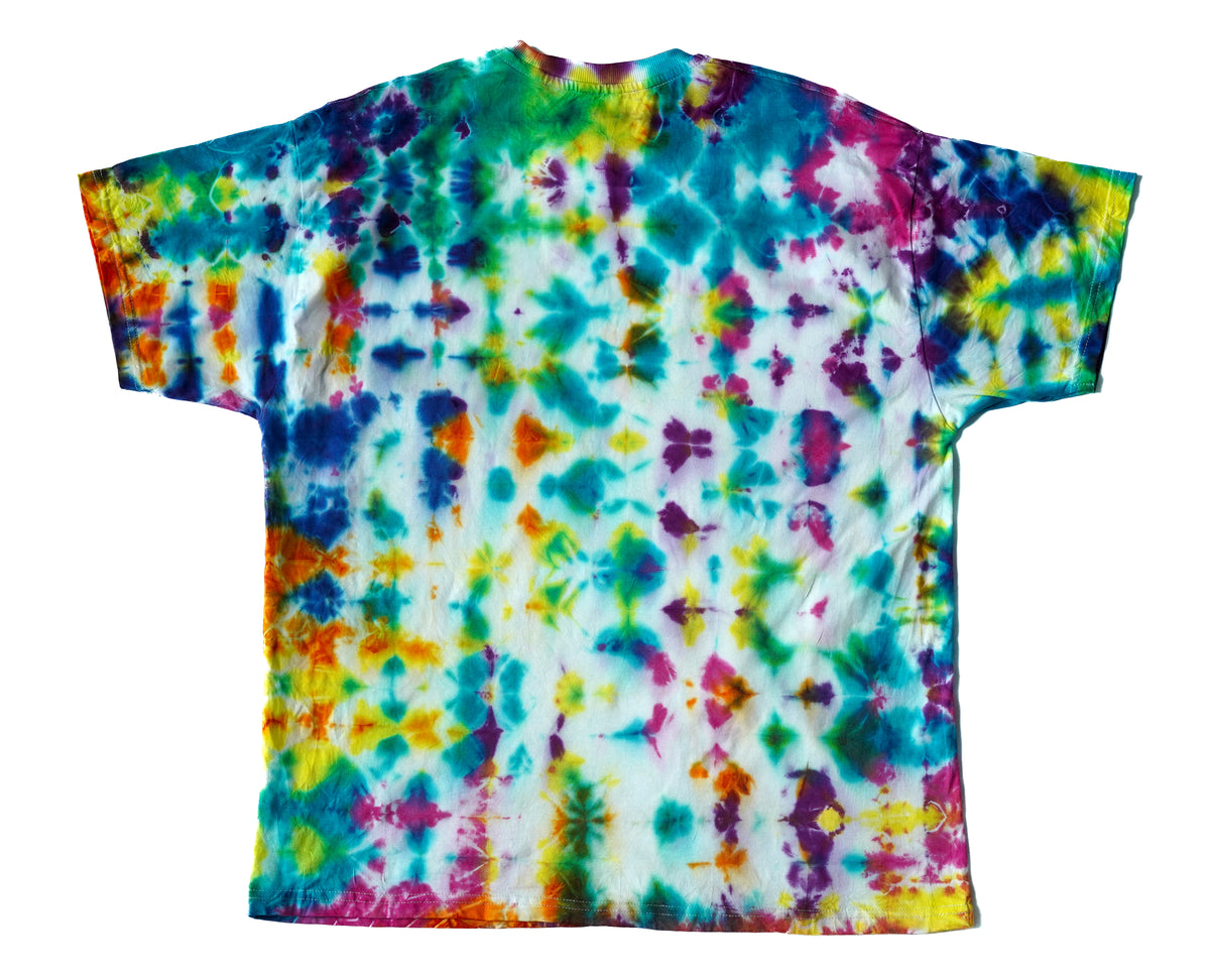 Hand-Dyed Tie Dye T-Shirt, Size XL (OCXL06)