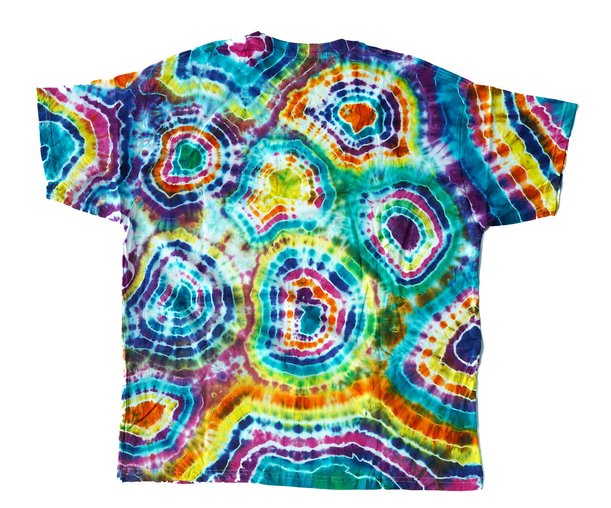 Geode Hand-Dyed Tie Dye T-Shirt, Size XL (OCXL04)