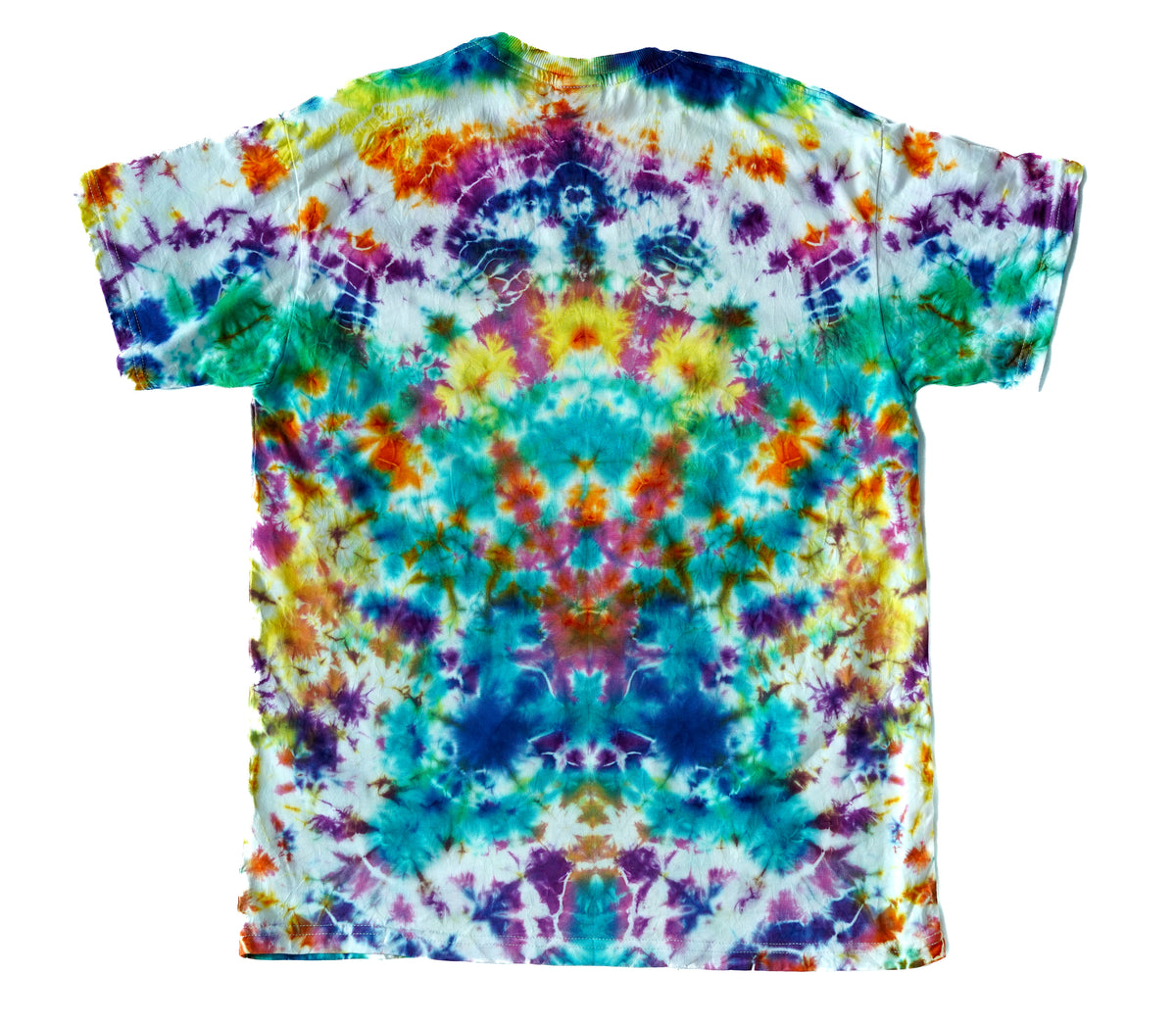 Hand-Dyed Tie Dye T-Shirt, Size L (OCL22)