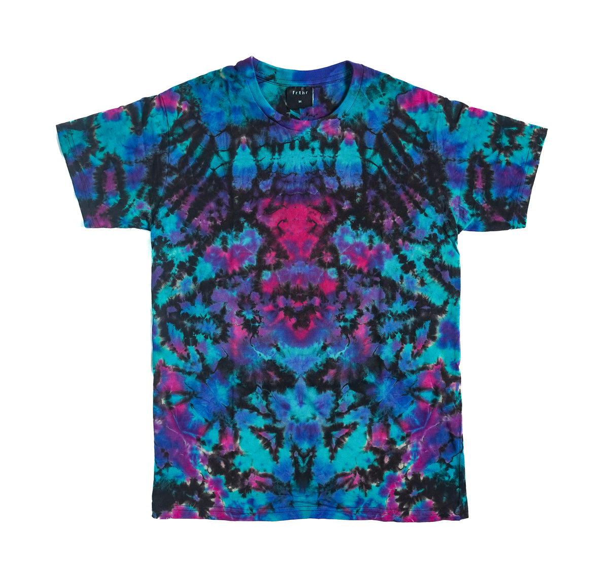 Hand-Dyed Tie Dye T-Shirt, Size M (OC07)