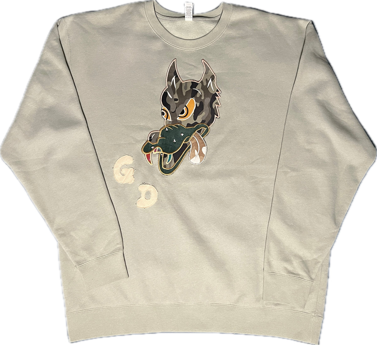 Wolf Crewneck, Size 2XL (A5)