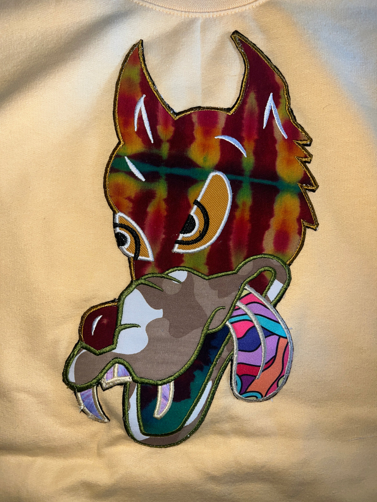 Wolf Crewneck, Size L