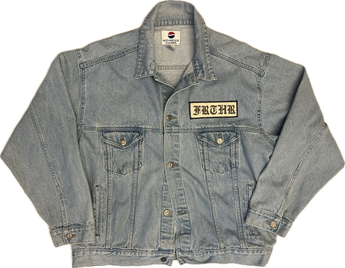 Jerry Appliqué American Beauty Denim Jacket