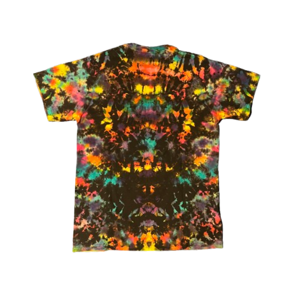 Hand-Dyed Tie Dye T-Shirt, Size M (FEM05)