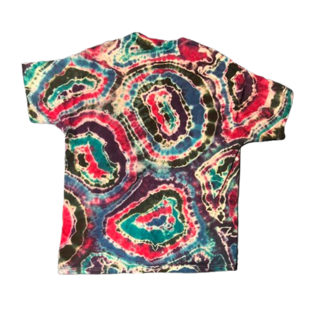 Hand-Dyed Tie Dye T-Shirt, Size XL (FEX05)