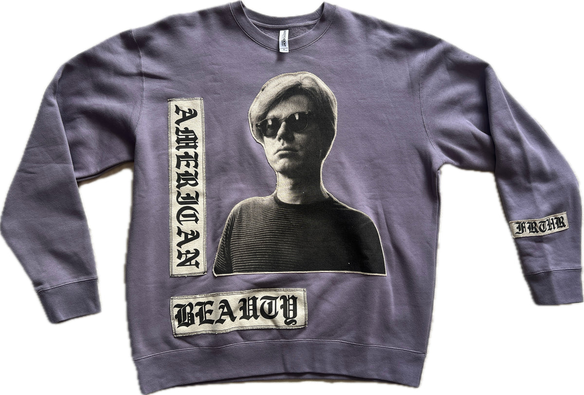 Andy Warhol American Beauty Crewneck, Size XL