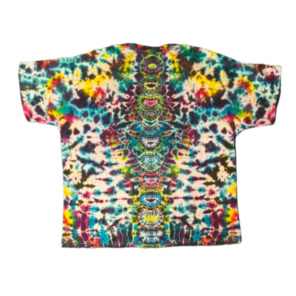 Hand-Dyed Tie Dye T-Shirt, Size XXL (FE2X09)