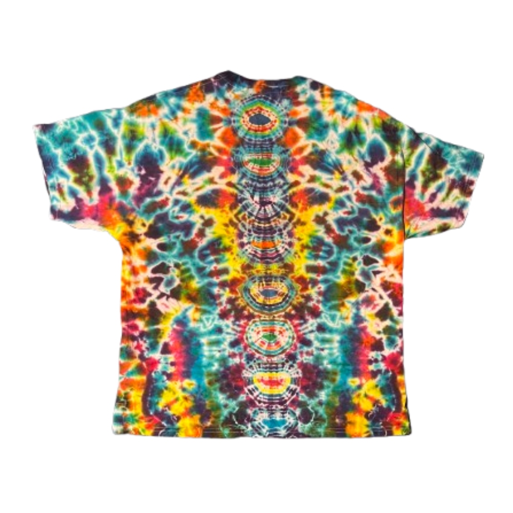Hand-Dyed Tie Dye T-Shirt, Size XL (FEX04)