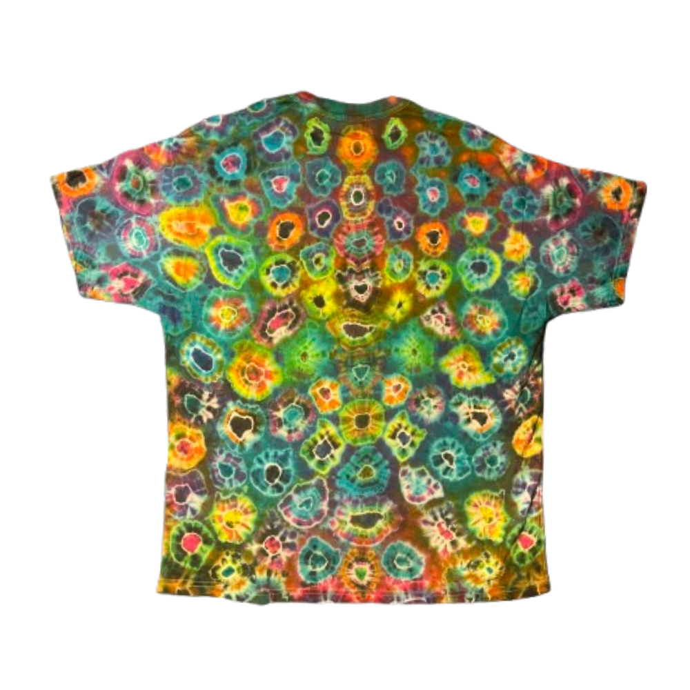 Hand-Dyed Tie Dye T-Shirt, Size XL (FEX09)