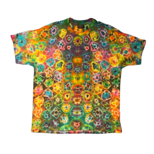 Hand-Dyed Tie Dye T-Shirt, Size XL (FEX09)