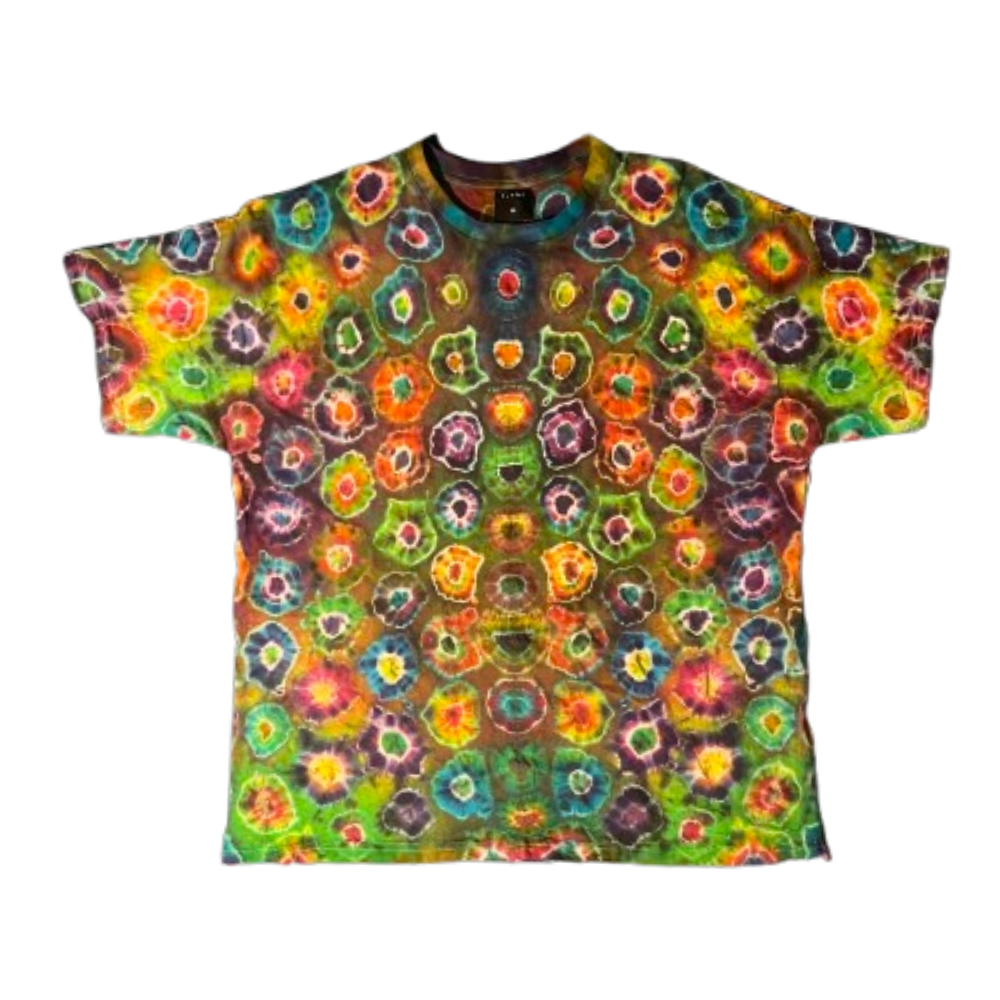Hand-Dyed Tie Dye T-Shirt, Size XL (FEX08)