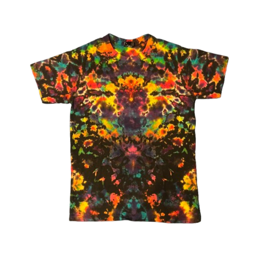 Hand-Dyed Tie Dye T-Shirt, Size M (FEM10)