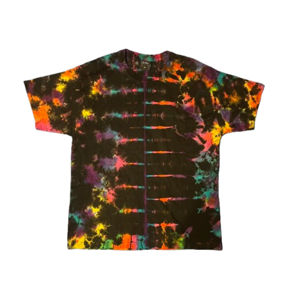 Hand-Dyed Tie Dye T-Shirt, Size XL (FEX02)
