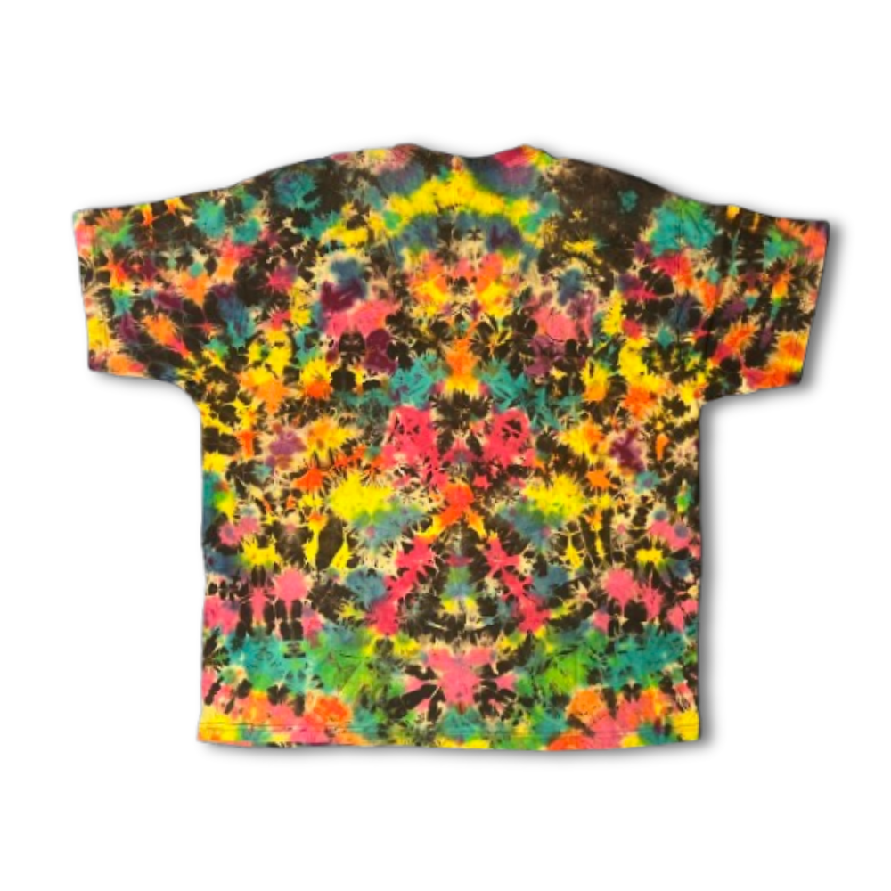 Hand-Dyed Tie Dye T-Shirt, Size XXL (FE2X01)