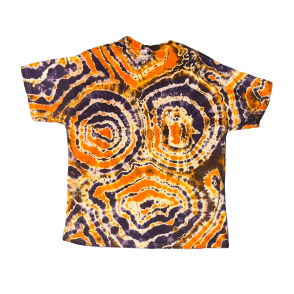 Hand-Dyed Tie Dye T-Shirt, Size XL (FEX03)