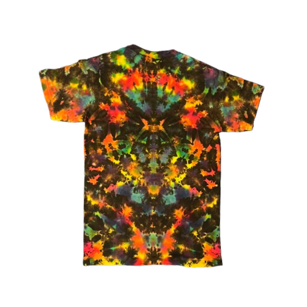 Hand-Dyed Tie Dye T-Shirt, Size S (FES2)