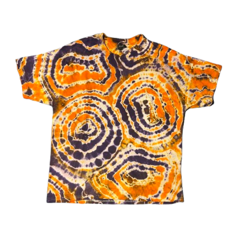 Hand-Dyed Tie Dye T-Shirt, Size XL (FEX03)
