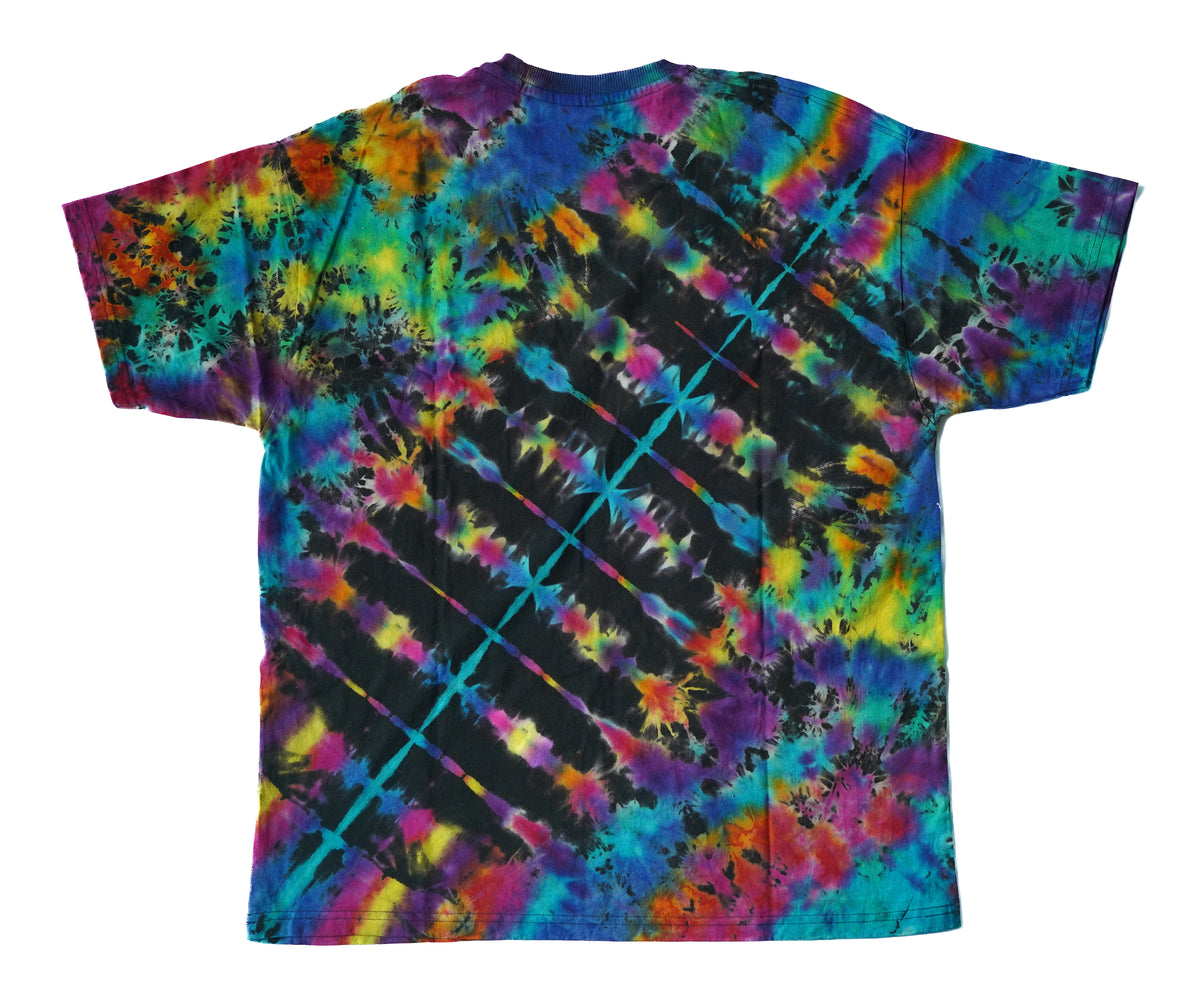 Hand-Dyed Tie Dye T-Shirt, Size XL (OCXL21)