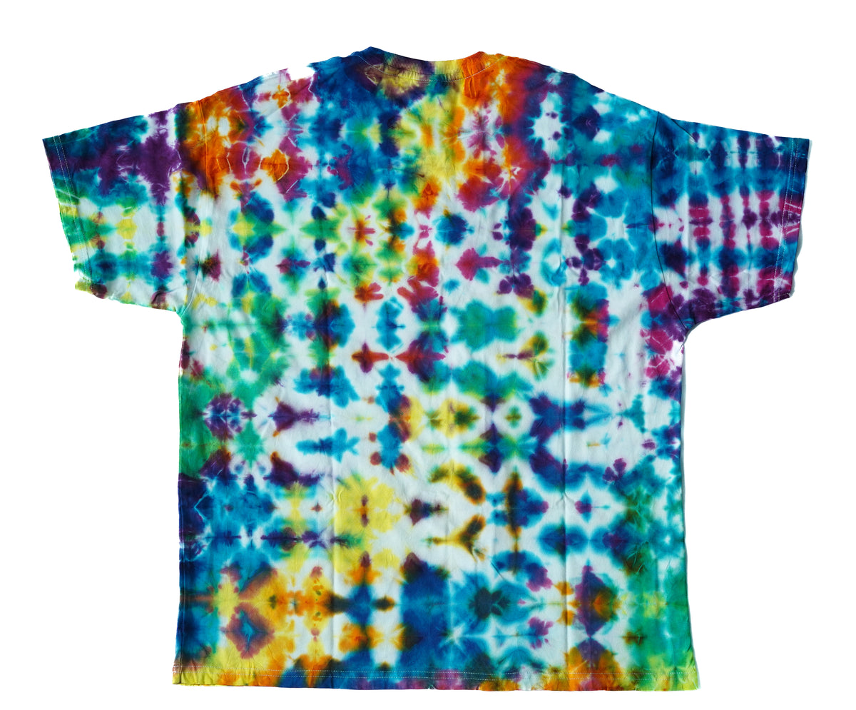 Hand-Dyed Tie Dye T-Shirt, Size XL (OCXL14)