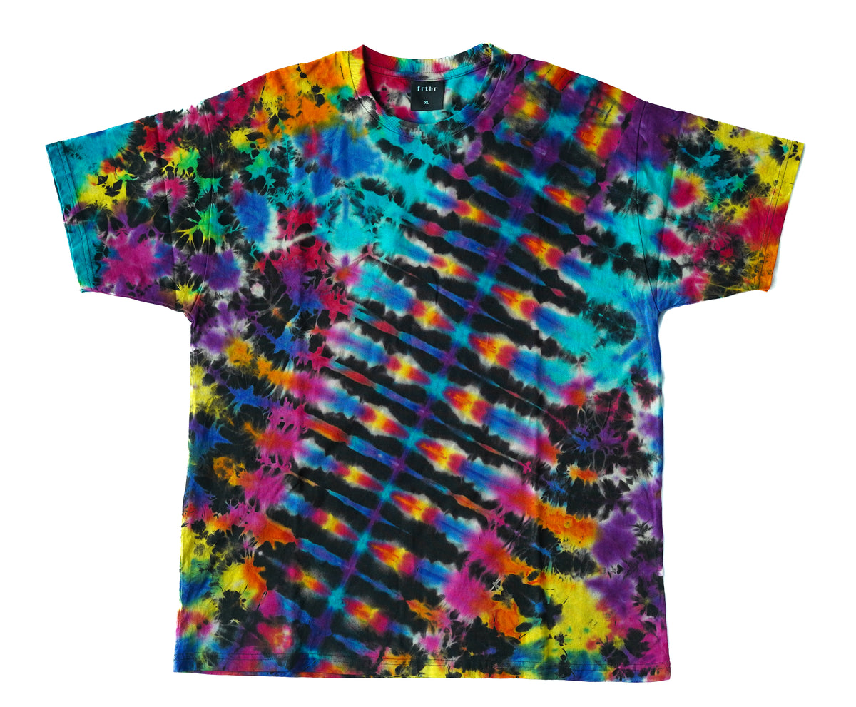 Hand-Dyed Tie Dye T-Shirt, Size XL (OCXL11)
