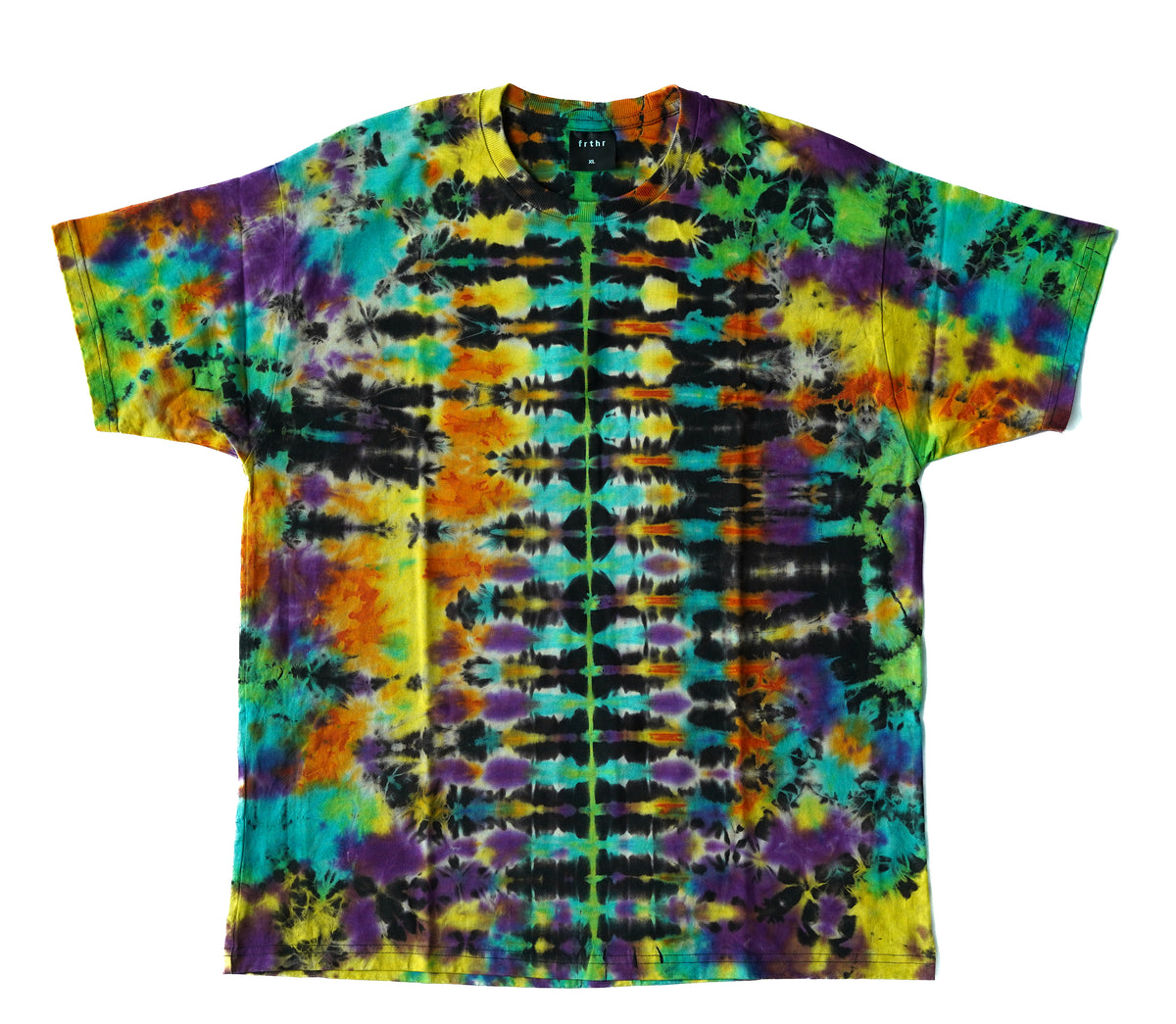 Hand-Dyed Tie Dye T-Shirt, Size XL (OCXL10)