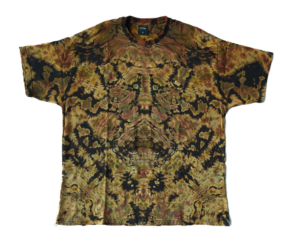 Hand-Dyed Tie Dye T-Shirt, Size XL (OCXL09)