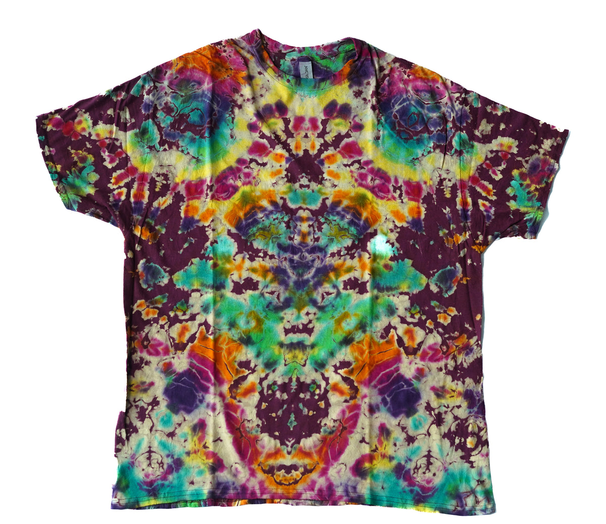 Hand-Dyed Tie Dye T-Shirt, Size XL (OCXL08)