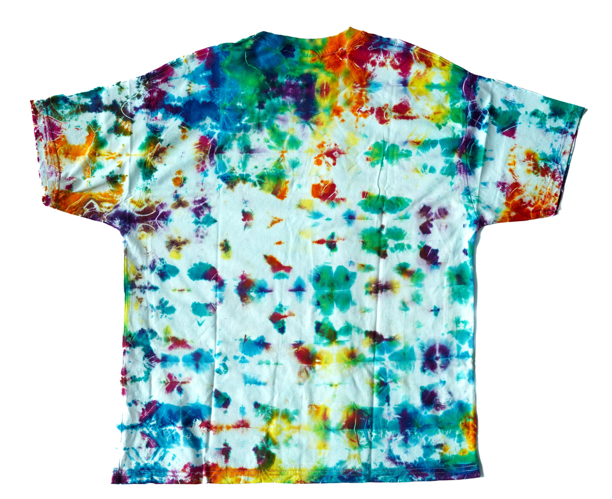 Hand-Dyed Tie Dye T-Shirt, Size XL (OCXL06)