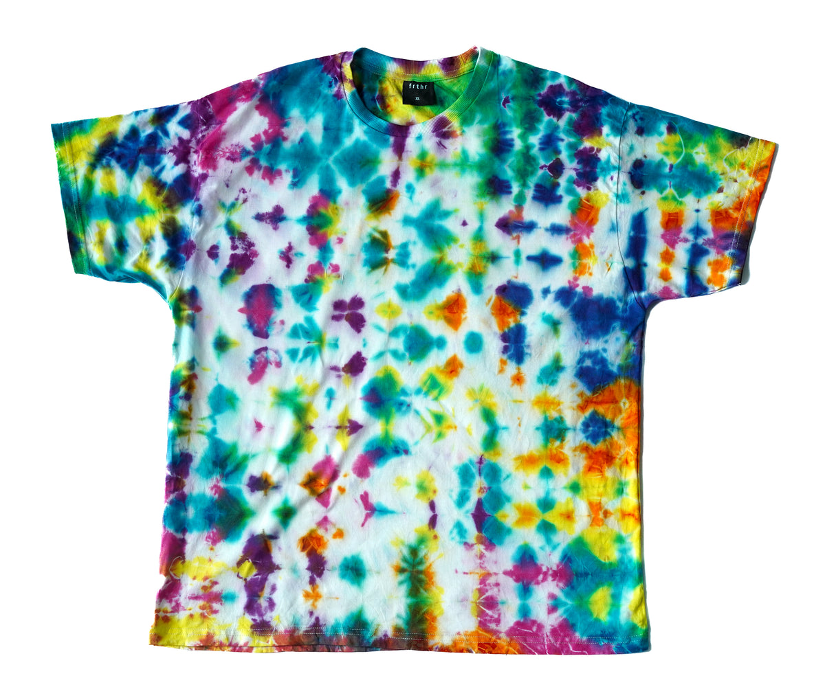 Hand-Dyed Tie Dye T-Shirt, Size XL (OCXL07)