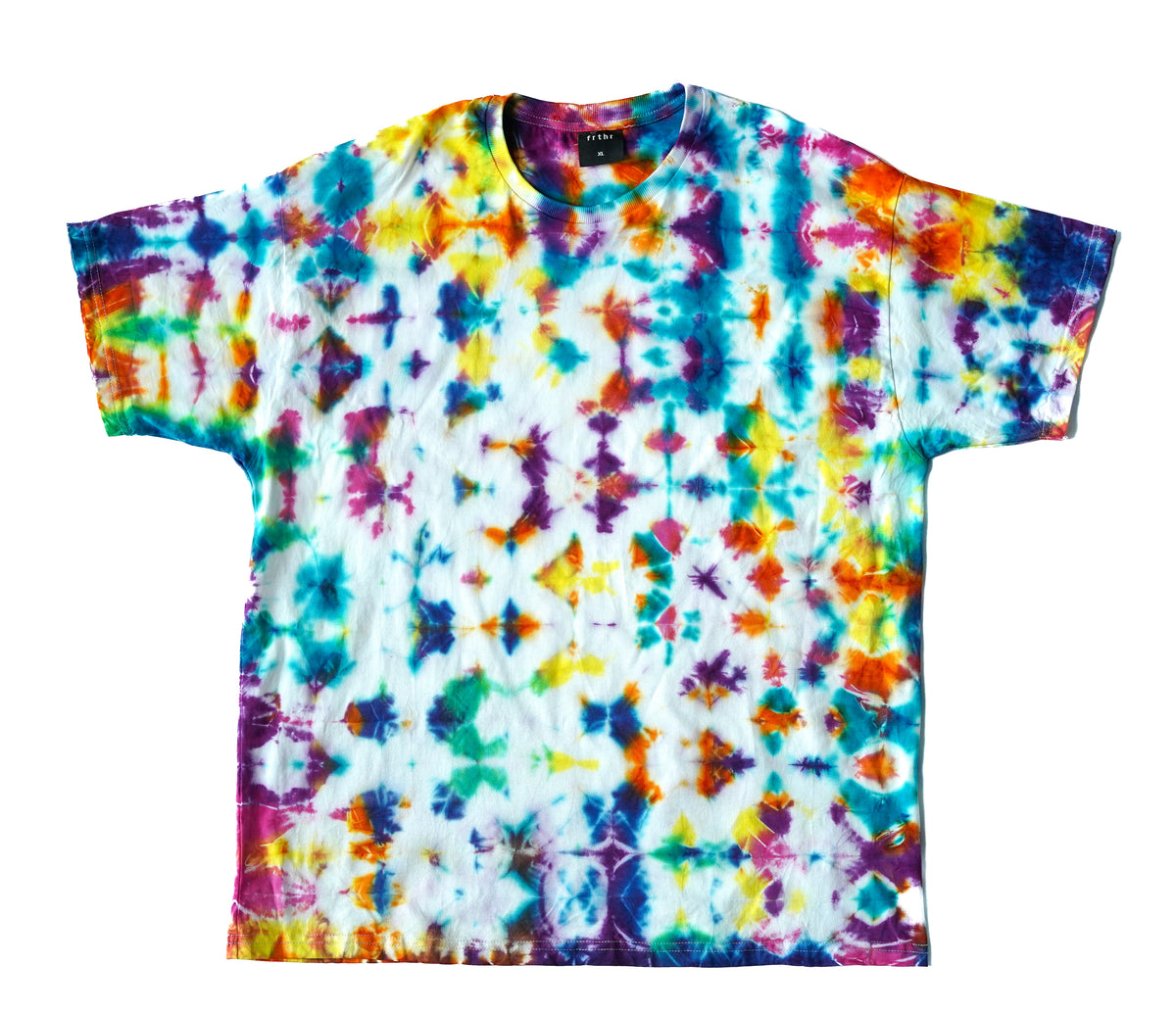 Hand-Dyed Tie Dye T-Shirt, Size XL (OCXL05)