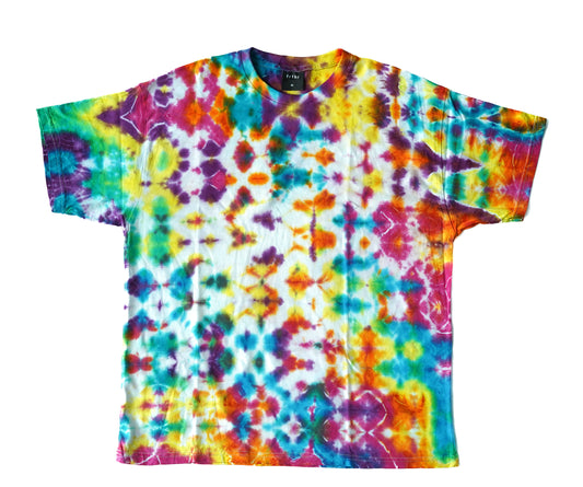 Hand-Dyed Tie Dye T-Shirt, Size XL (OCXL03)