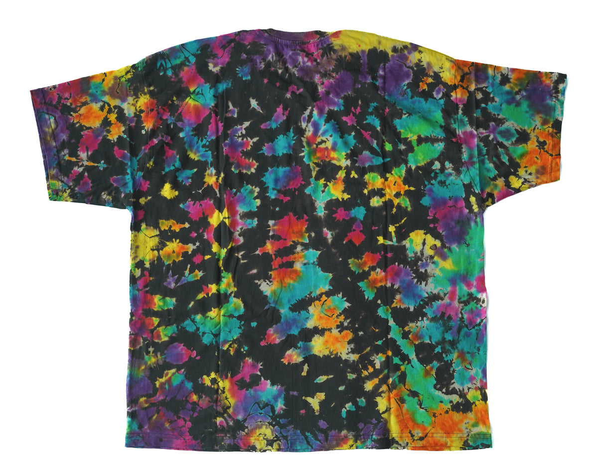 Hand-Dyed Tie Dye T-Shirt, Size XXL (OC2X02)