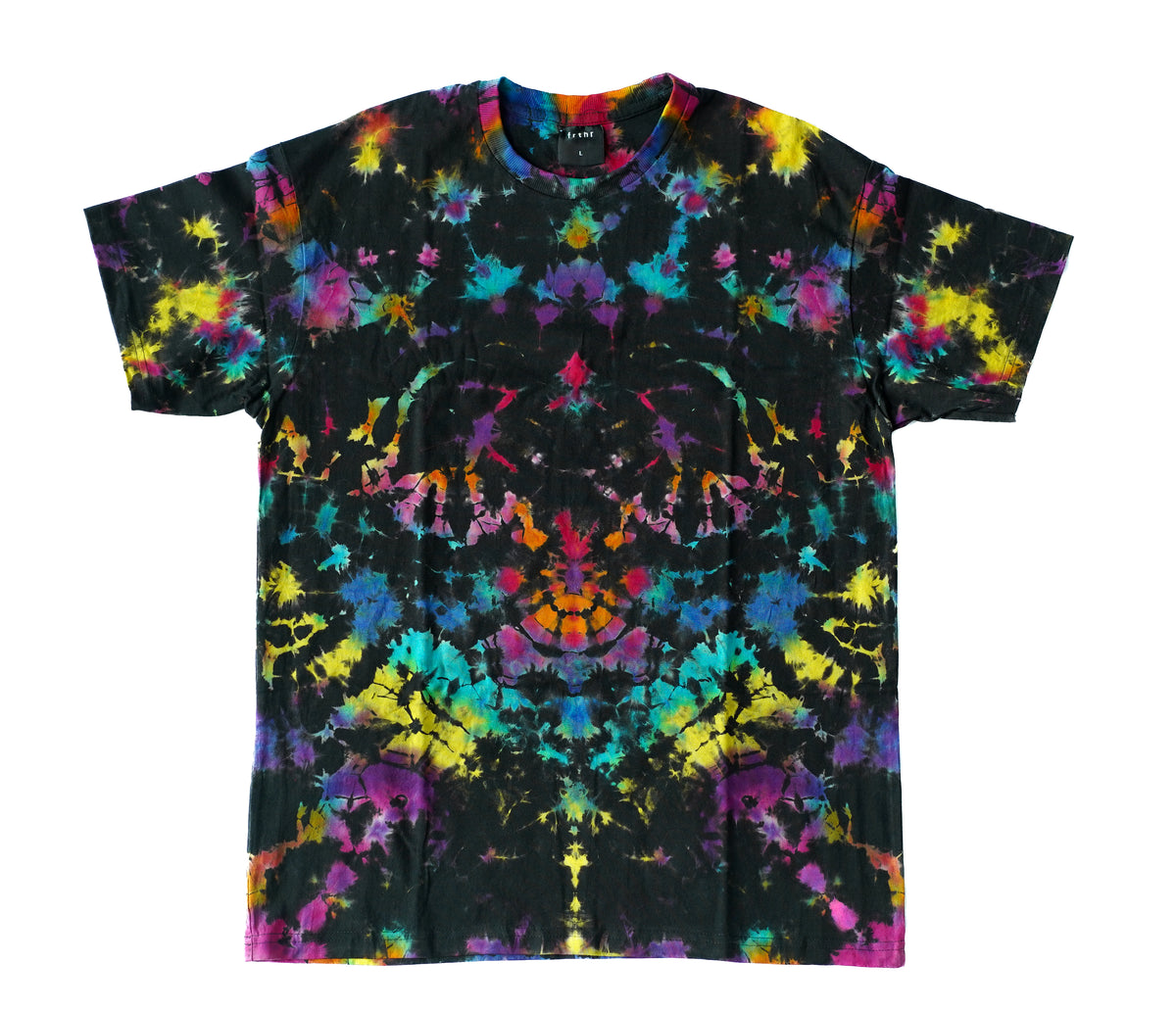 Hand-Dyed Tie Dye T-Shirt, Size L (OCL24)