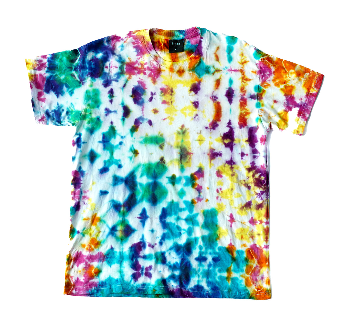 Hand-Dyed Tie Dye T-Shirt, Size L (OCL23)