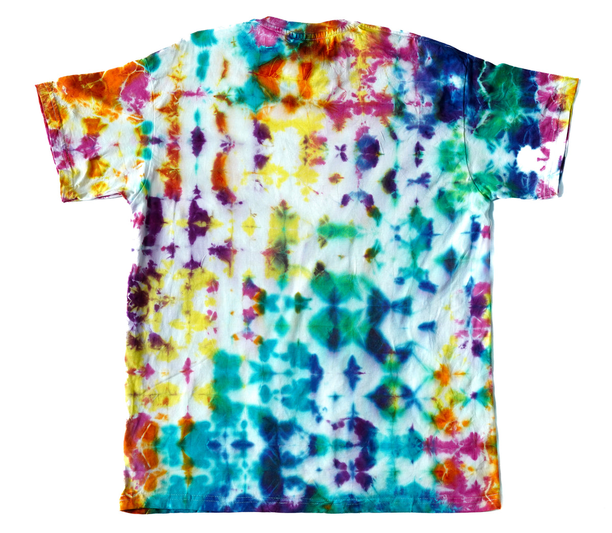 Hand-Dyed Tie Dye T-Shirt, Size L (OCL23)