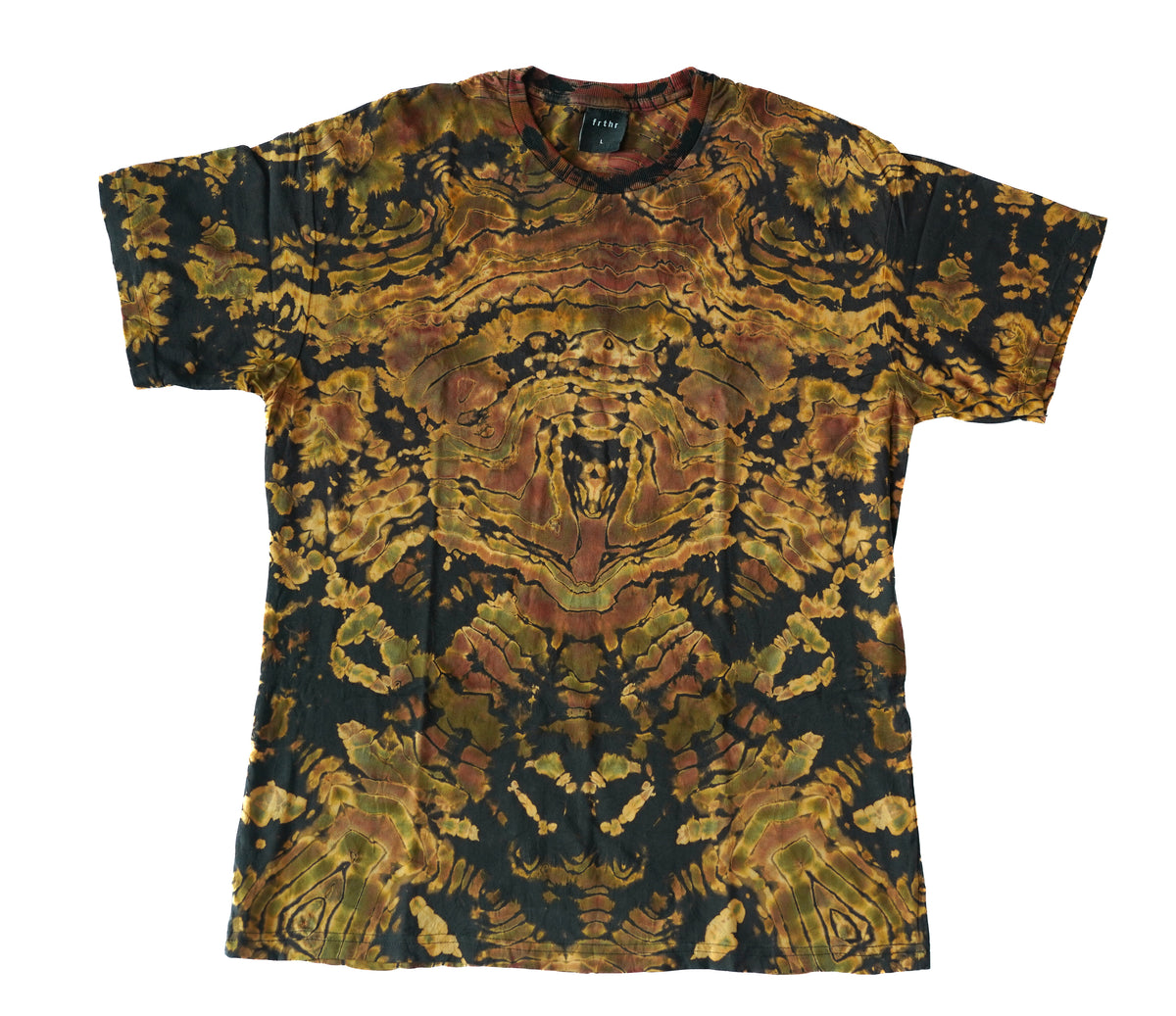 Hand-Dyed Tie Dye T-Shirt, Size L (OCL27)