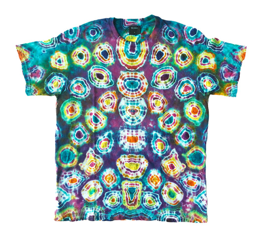 Kenney Hand-Dyed Tie Dye T-Shirt, Size L (OCL19)