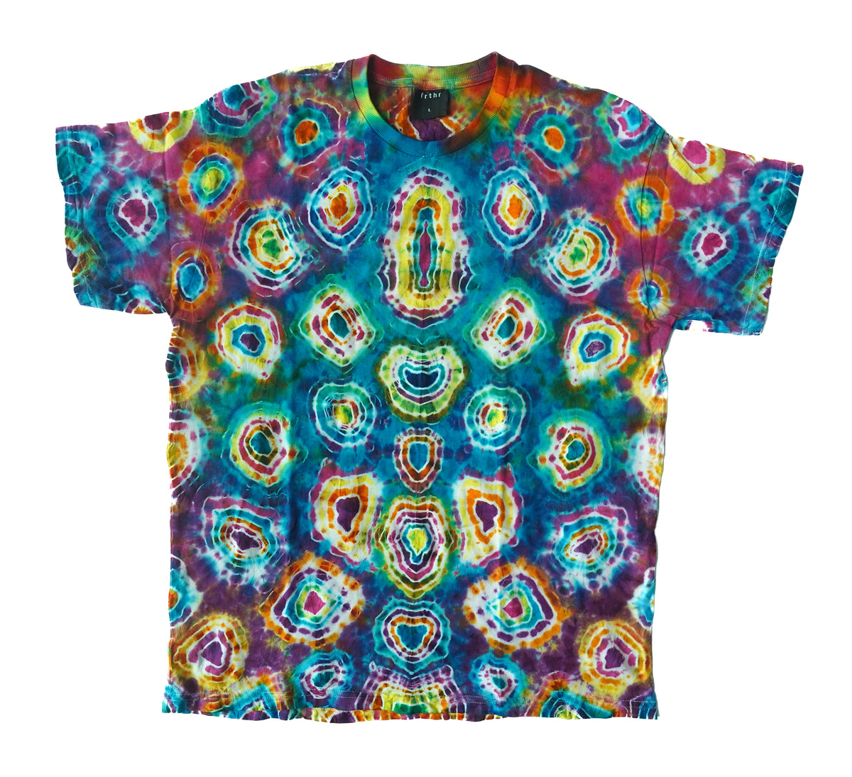 Kenney Hand-Dyed Tie Dye T-Shirt, Size L (OCL18)