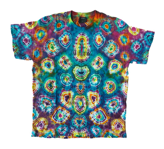 Kenney Hand-Dyed Tie Dye T-Shirt, Size L (OCL18)