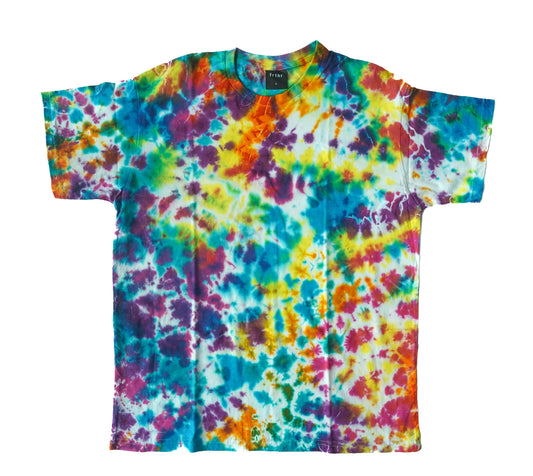 Hand-Dyed Tie Dye T-Shirt, Size L (OCL17)