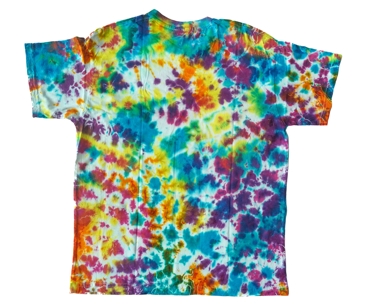 Hand-Dyed Tie Dye T-Shirt, Size L (OCL17)