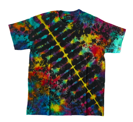 Hand-Dyed Tie Dye T-Shirt, Size L (OCL16)
