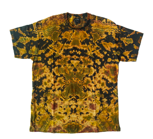 Hand-Dyed Tie Dye T-Shirt, Size L (OCL15)