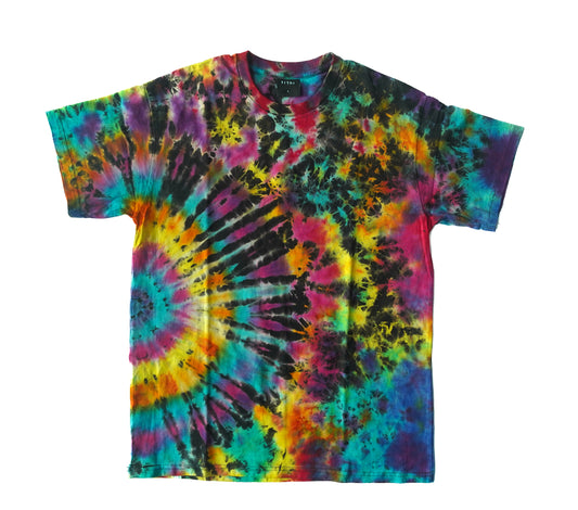 Hand-Dyed Tie Dye T-Shirt, Size L (OCL14)